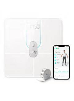 Smart Scale P2 Pro, Weight Scale With Wi-fi, Bluetooth, 16 Measurements Including Weight, Heart Rate, Body Fat, Bmi, Muscle And Bone Mass, 3d Virtual Body Mode, 50 G/0.1 Lb